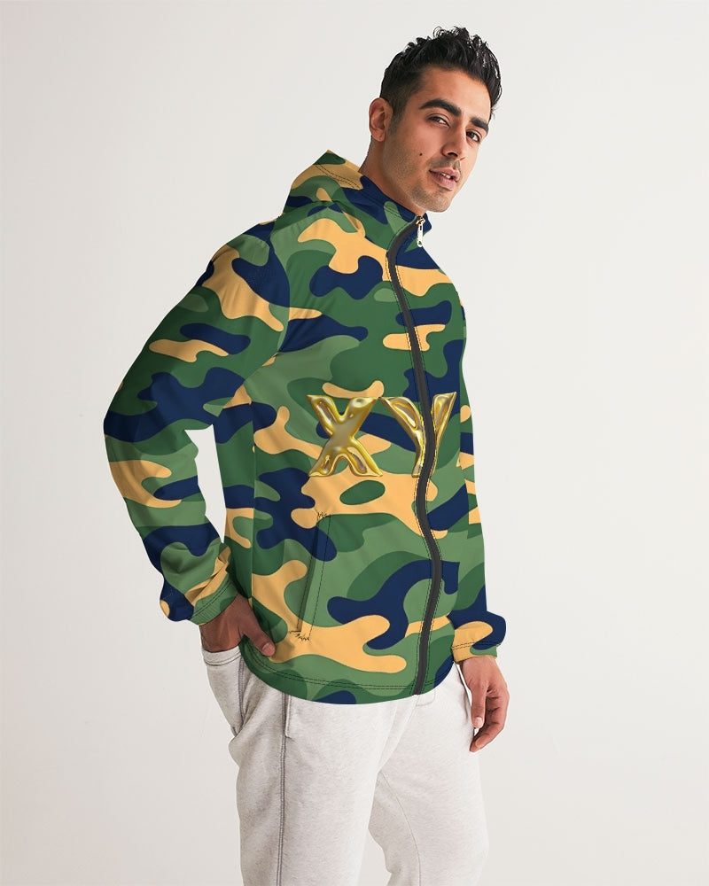Cammy Trip Men's All-Over Print Windbreaker