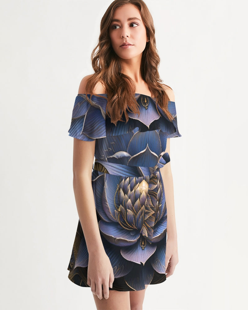 Lotus Women's Off-Shoulder Dress