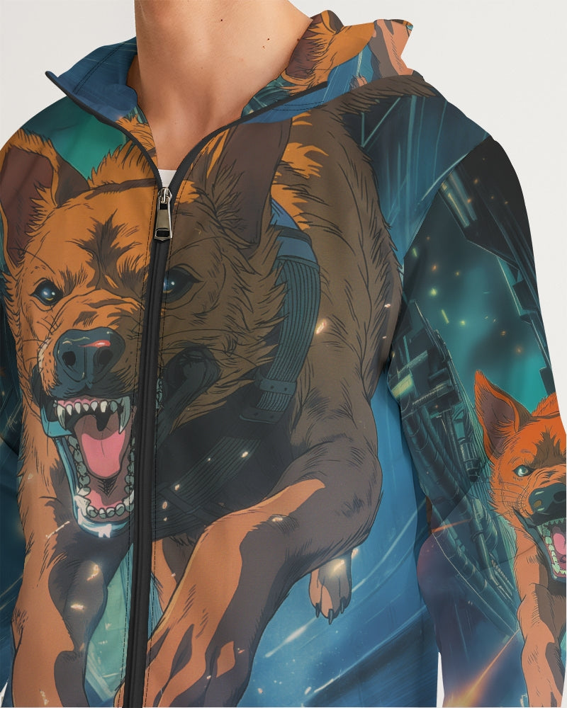 Bark Men's All-Over Print Windbreaker