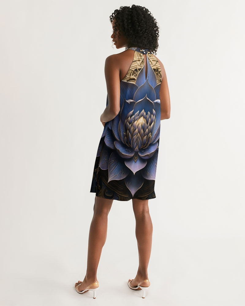 Lotus Women's Halter Dress