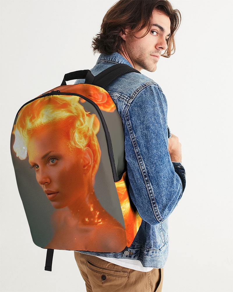 Twin Flame Large Backpack
