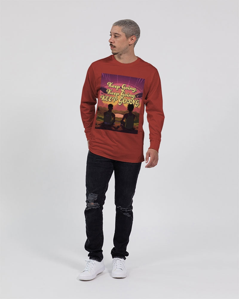 Keep Going Unisex Long Sleeve Tee | Lane Seven