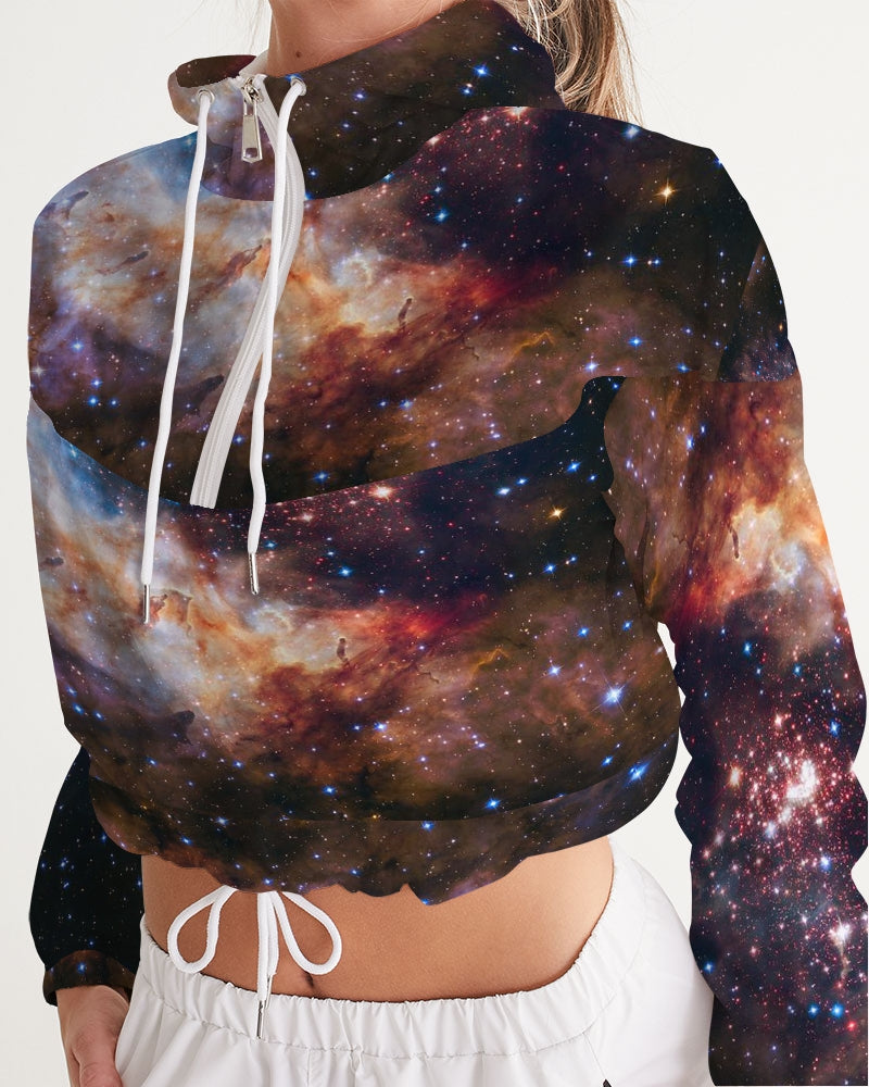 SpaceX Women's Cropped Windbreaker