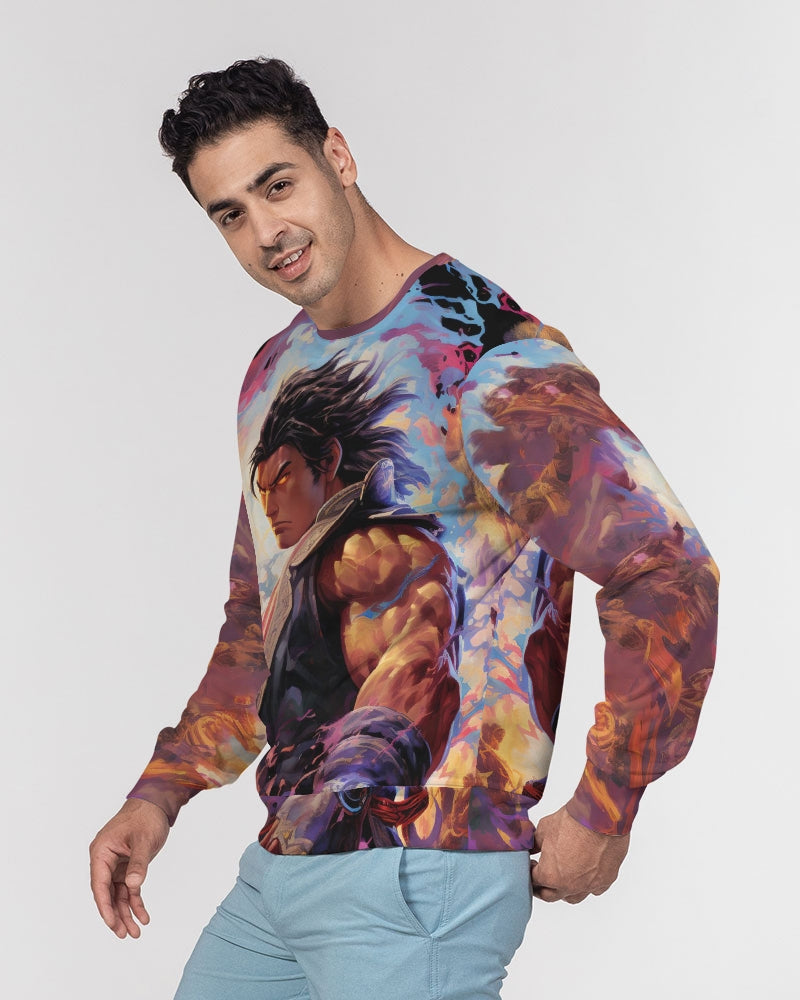 Then..and Only Then.. Men's Classic French Terry Crewneck Pullover
