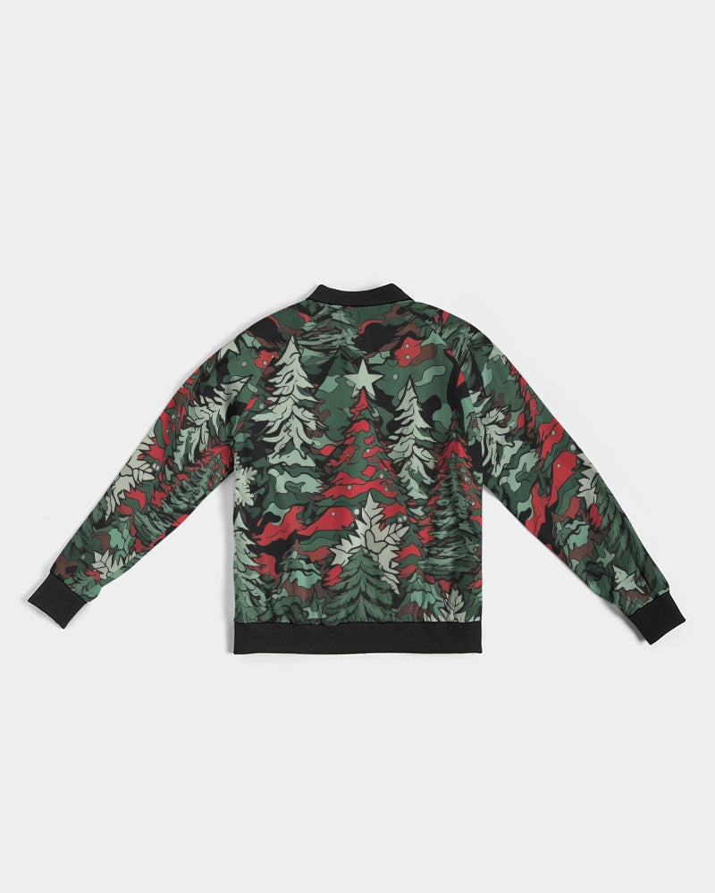 Tis The Seasoning Camo Women's Bomber Jacket