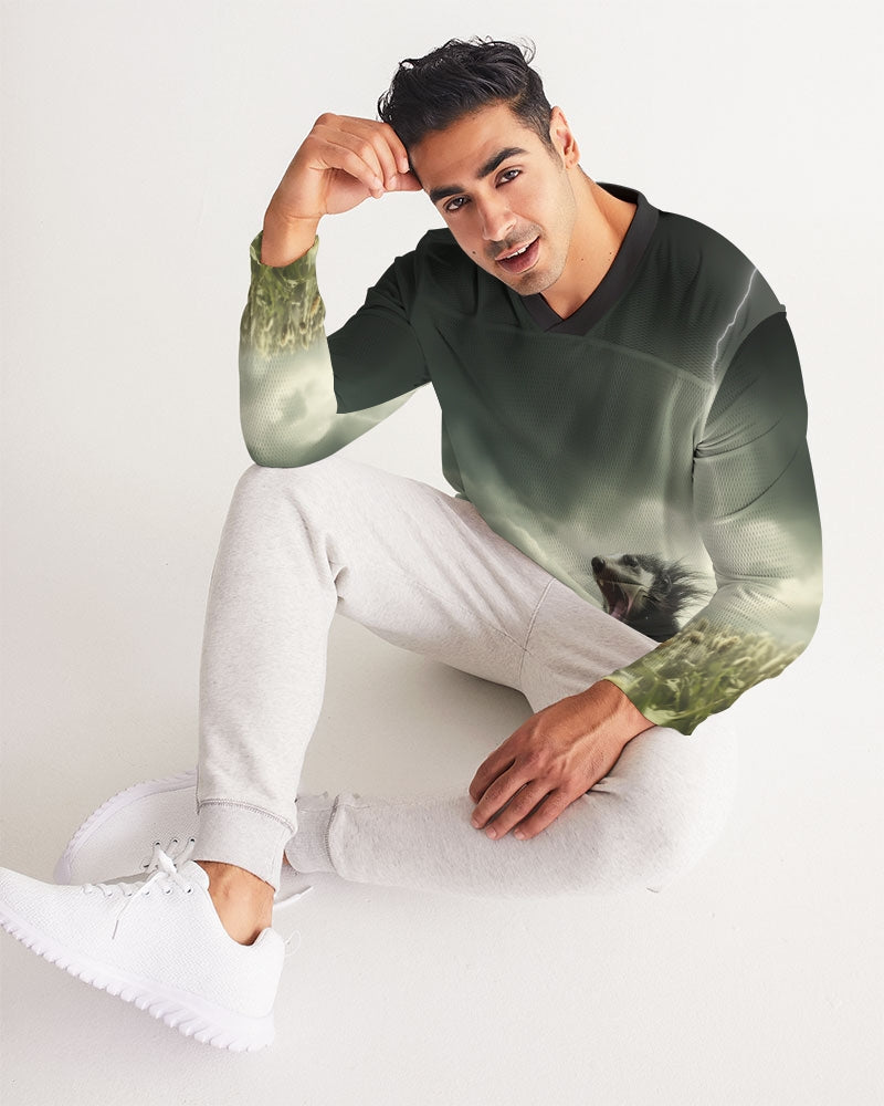 Skunk Men's Long Sleeve Sports Jersey