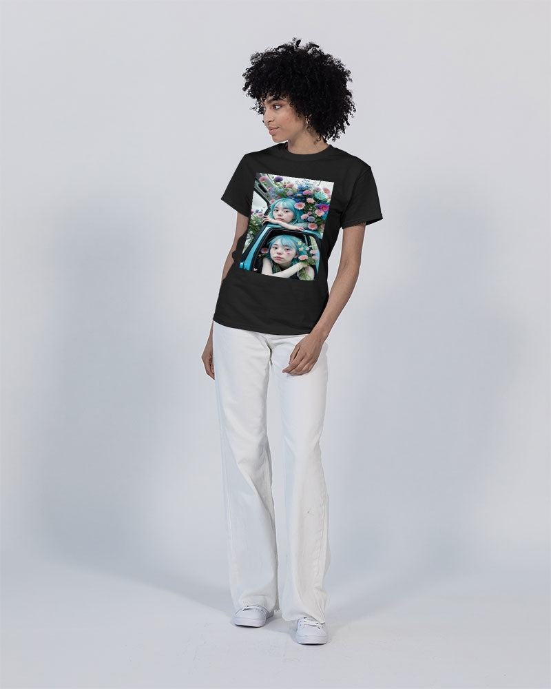 Flower Power Unisex Heavy Cotton T-Shirt | Gildan