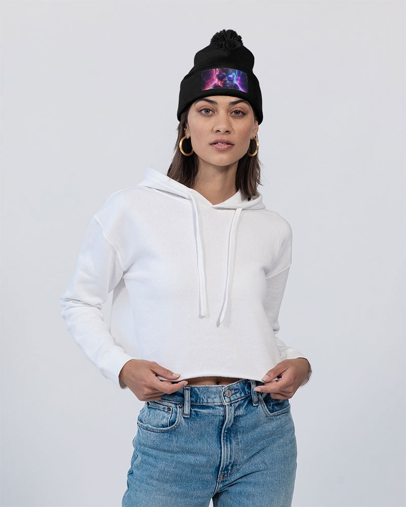 I'm back Pom-Pom Knit Beanie | Sportsman