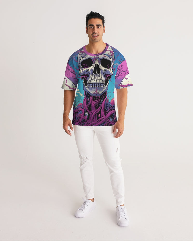 Skull Blossom Men's Premium Heavyweight Tee