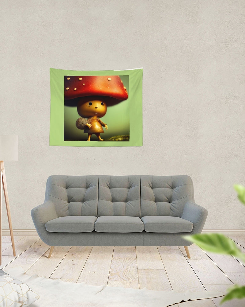 Mushroom Man Tapestry 60"x51"
