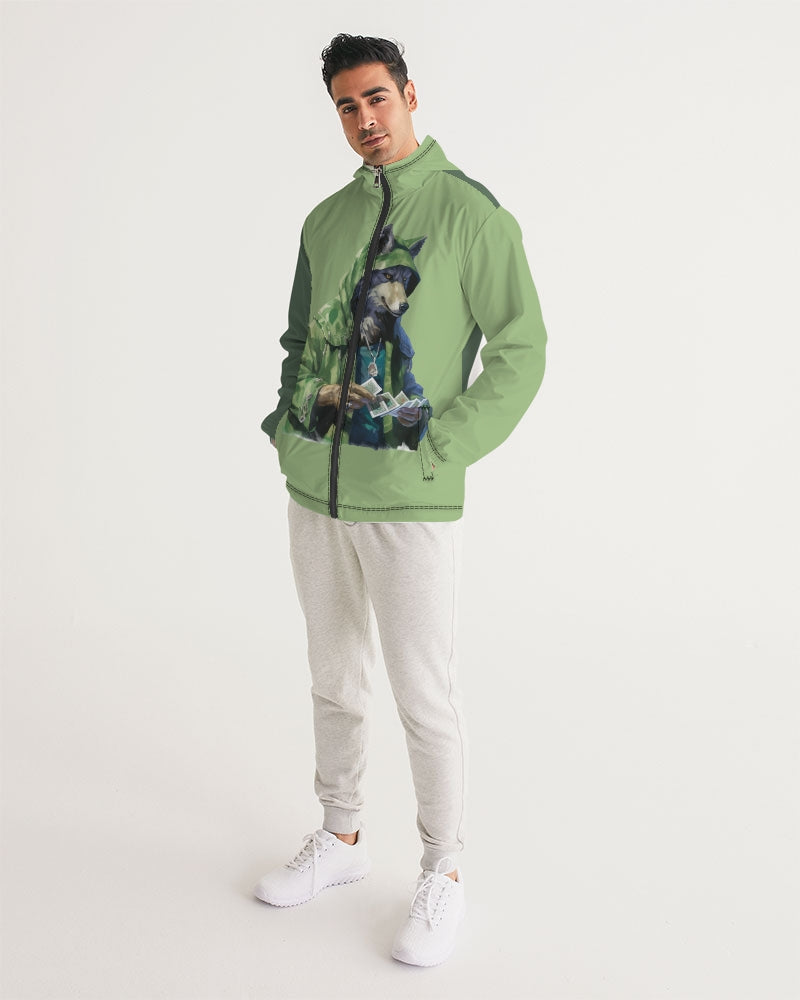 Jaded Wolf Men's Windbreaker