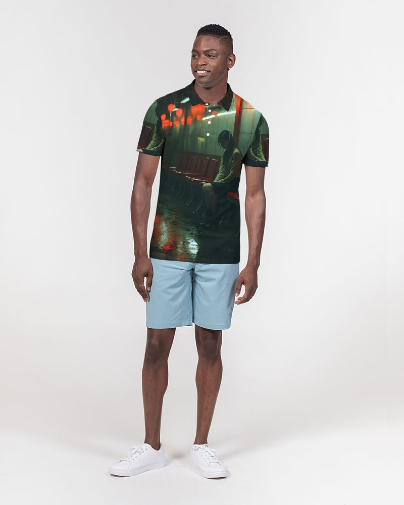 Drip Men's Slim Fit Short Sleeve Polo