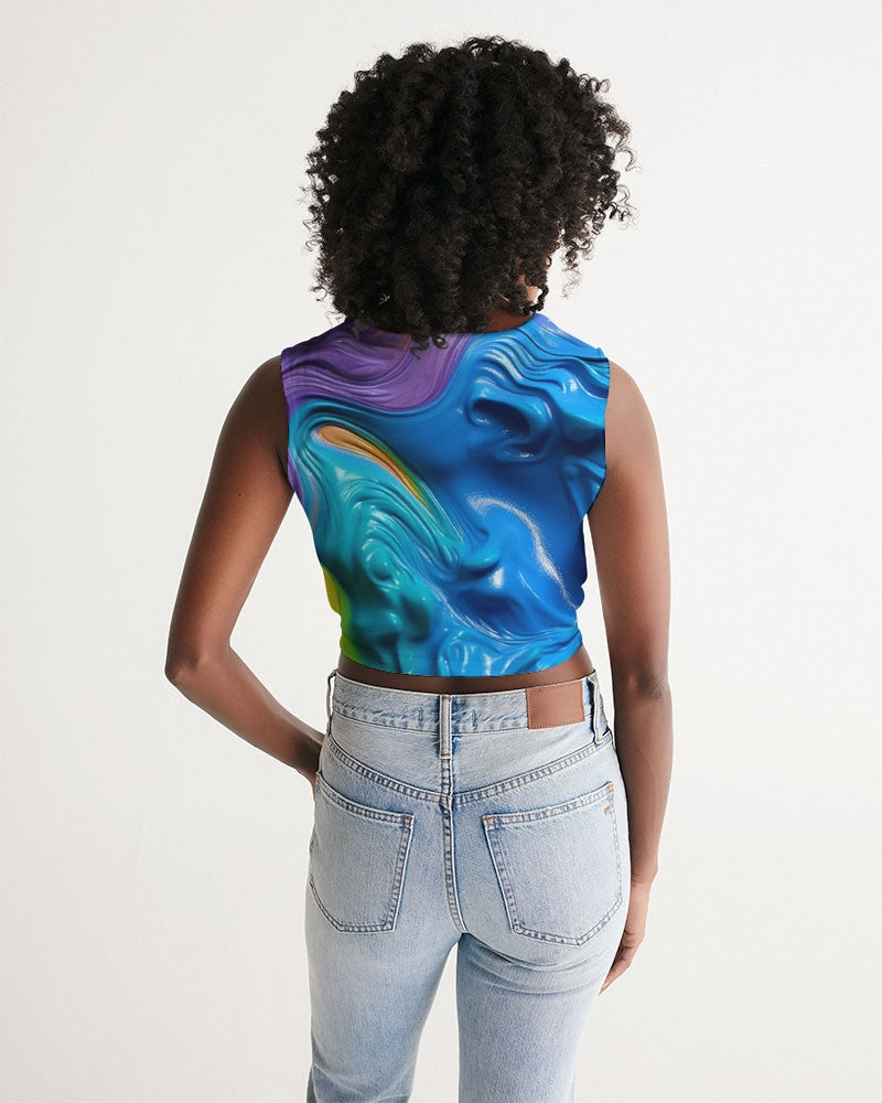 Candy Paint Women's Twist-Front Tank