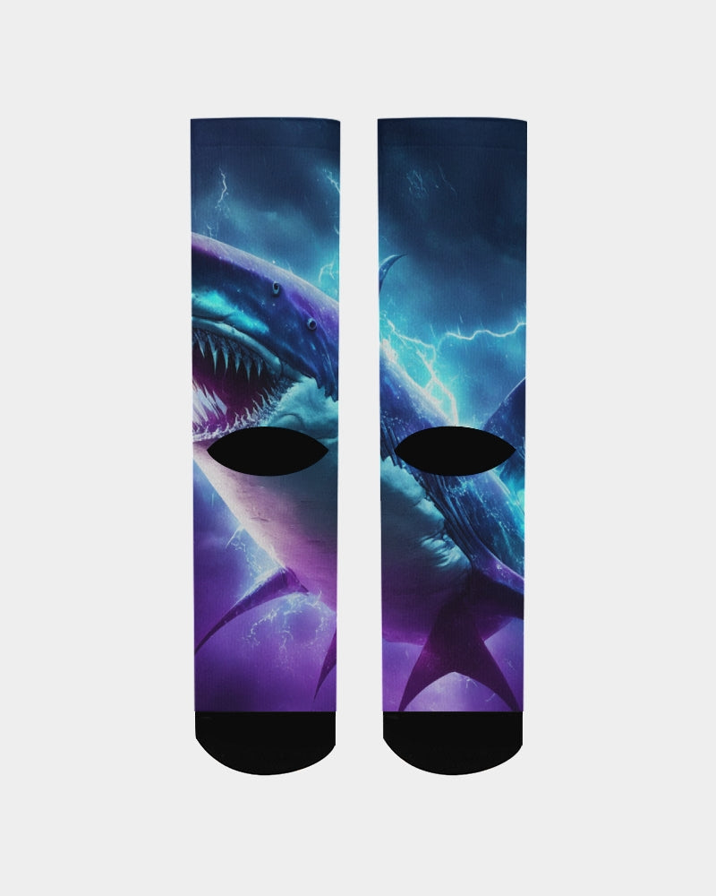Shark Bite Men's Socks