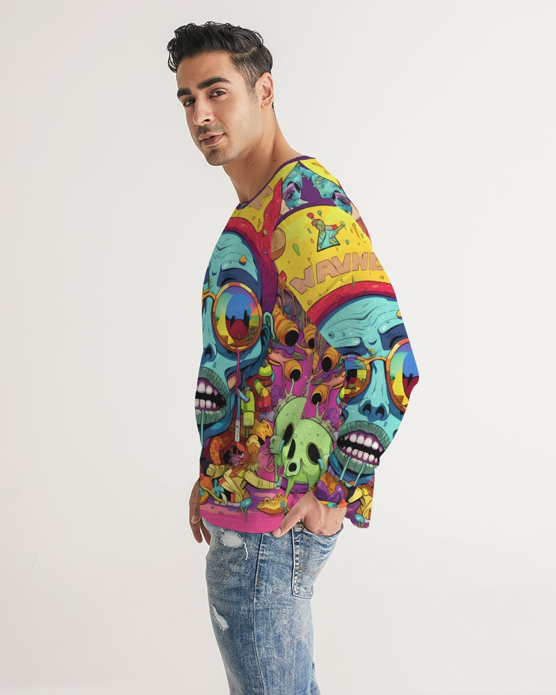 Wavy Melt Men's Long Sleeve Tee