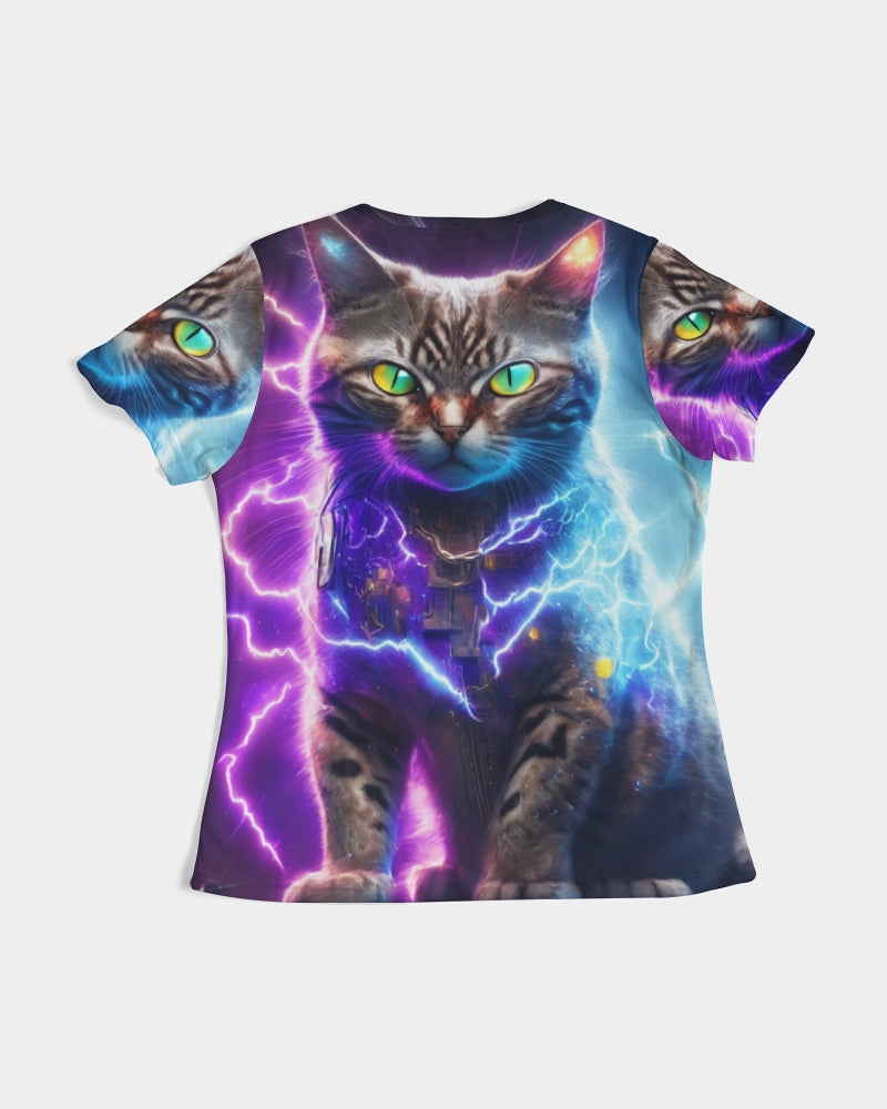 Neon Cat Women's Tee