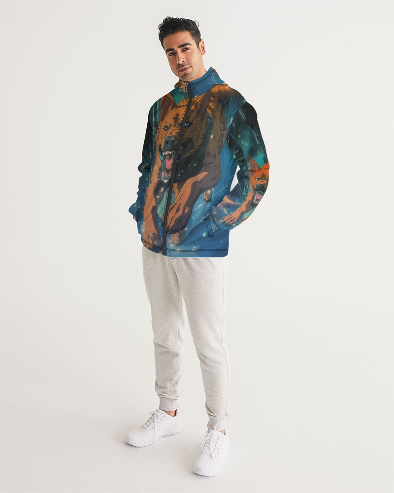 Bark Men's All-Over Print Windbreaker