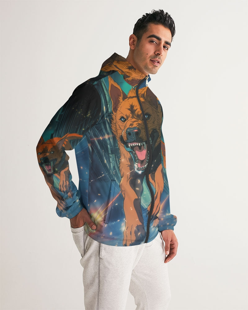 Bark Men's All-Over Print Windbreaker