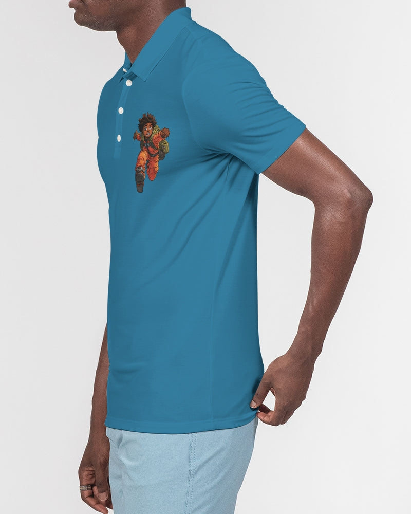Get to The Chopper Men's Slim Fit Short Sleeve Polo
