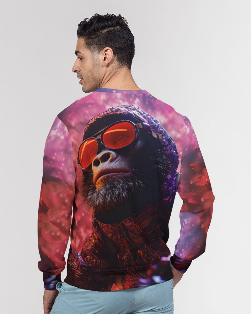 Monkey Business Men's Classic French Terry Crewneck Pullover