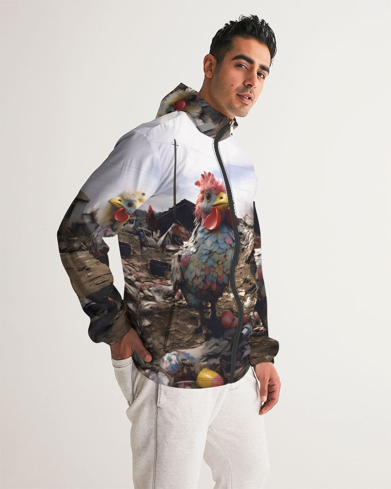 Chicken Men's Windbreaker