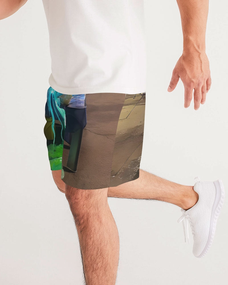 Market Night Men's Jogger Shorts