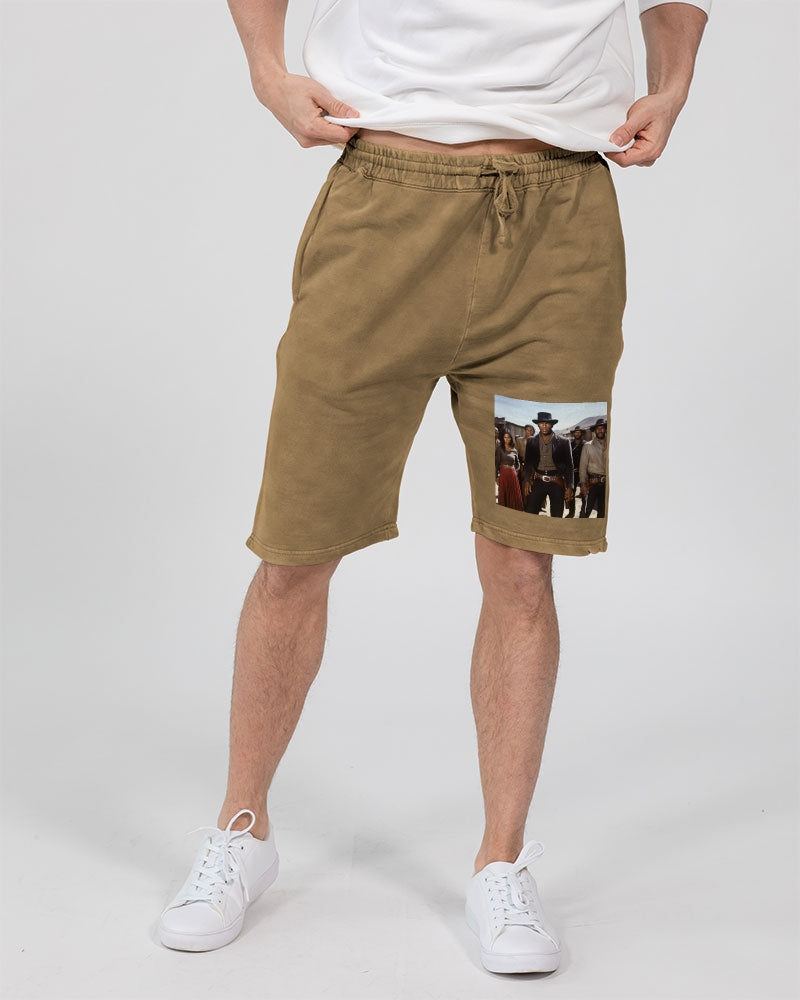 Cowboys and Spaceships Unisex Vintage Shorts | Lane Seven