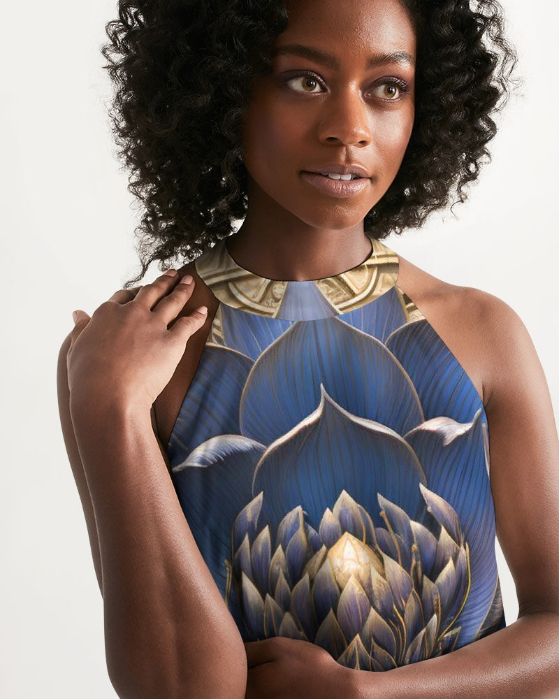 Lotus Women's Halter Dress
