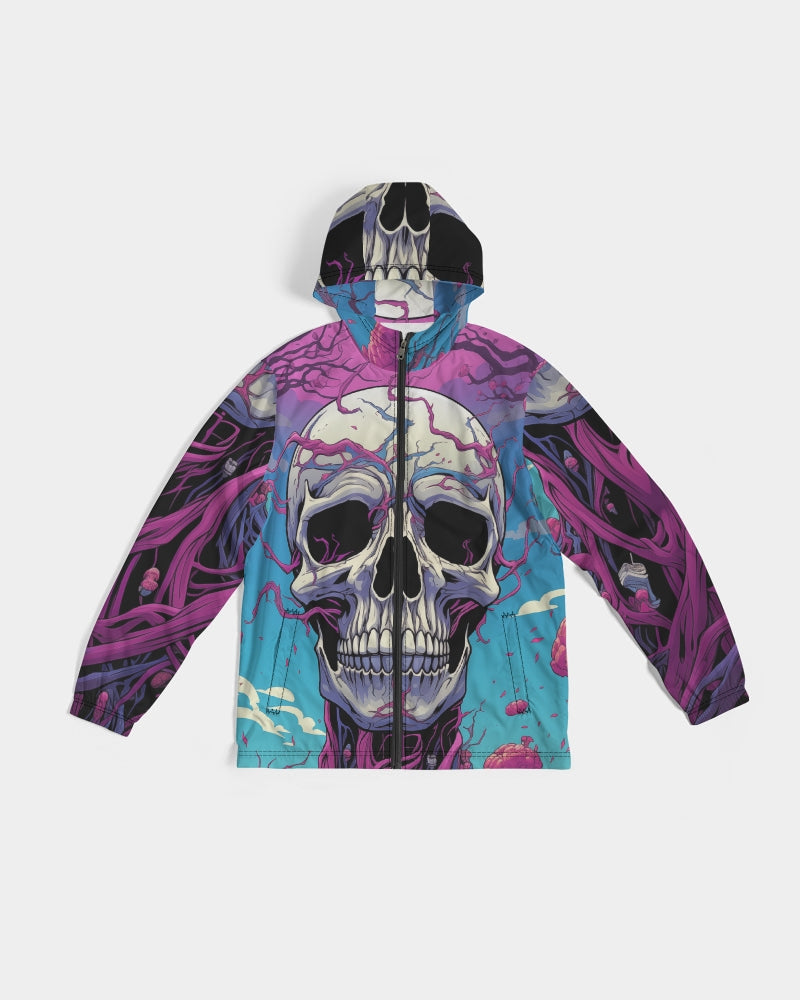 Skull Blossom Men's Windbreaker