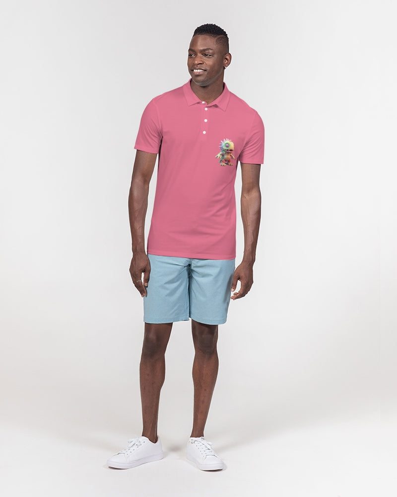 Litties Men's Slim Fit Short Sleeve Polo