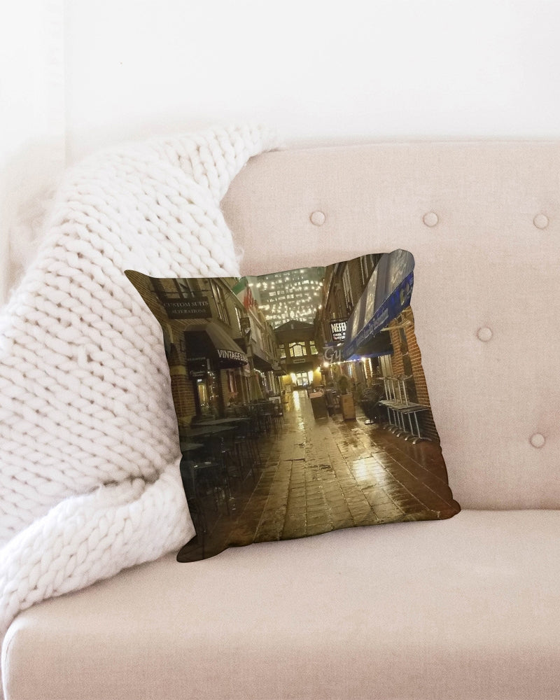 French Quarter Throw Pillow Case 16"x16"