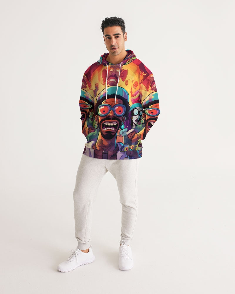 Press The Button Men's Hoodie