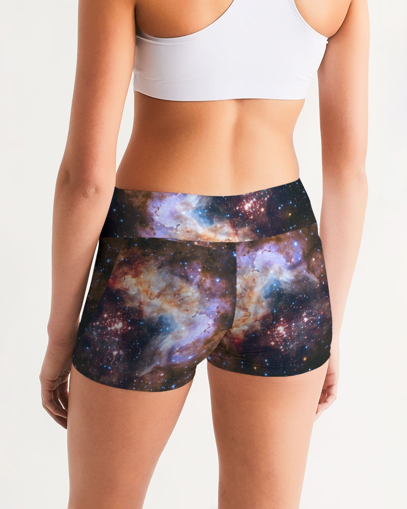 SpaceX Women's Mid-Rise Yoga Shorts