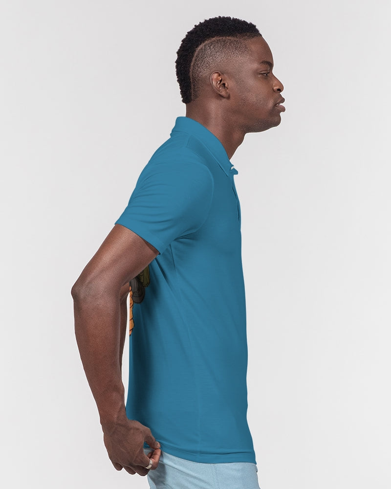 Get to The Chopper Men's Slim Fit Short Sleeve Polo