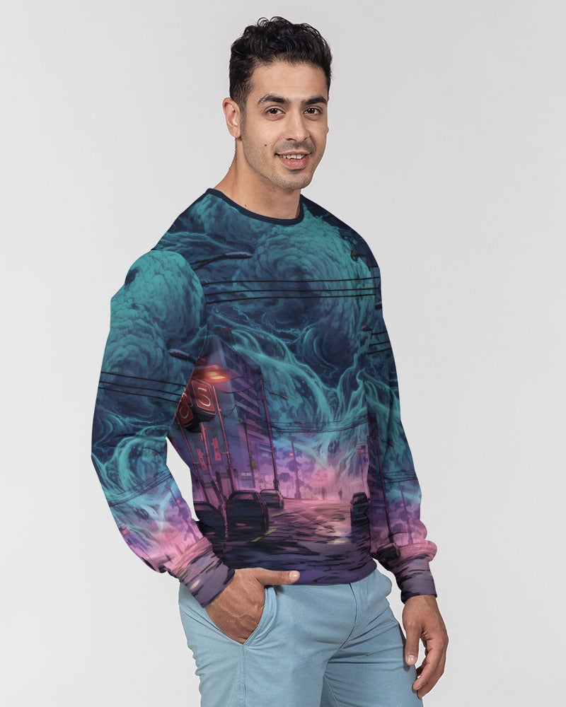 Seoul Men's Classic French Terry Crewneck Pullover