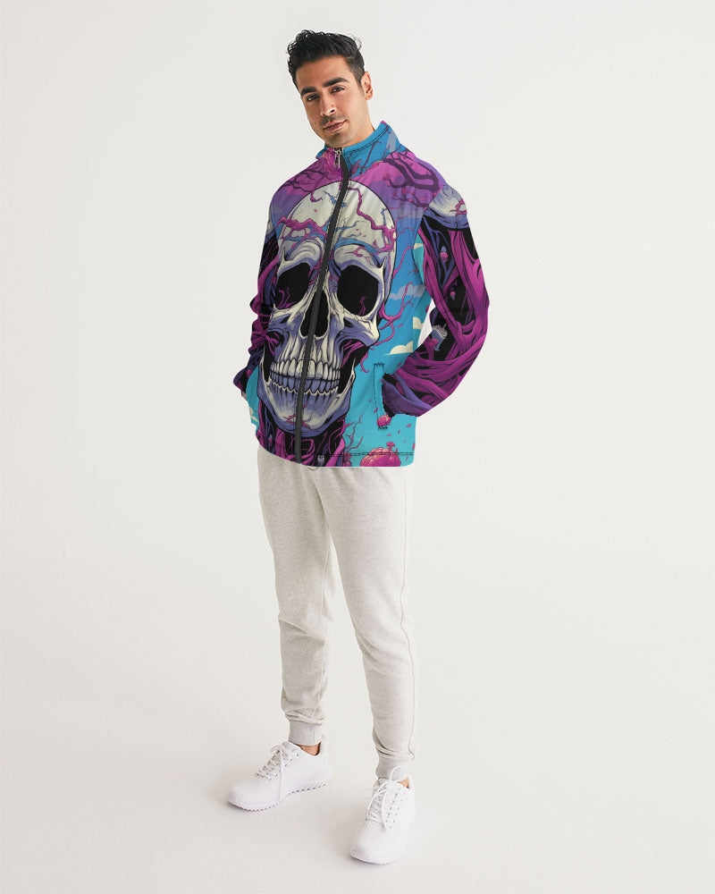 Skull Blossom Men's Windbreaker