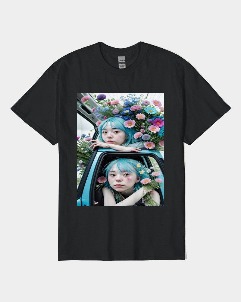 Flower Power Unisex Heavy Cotton T-Shirt | Gildan