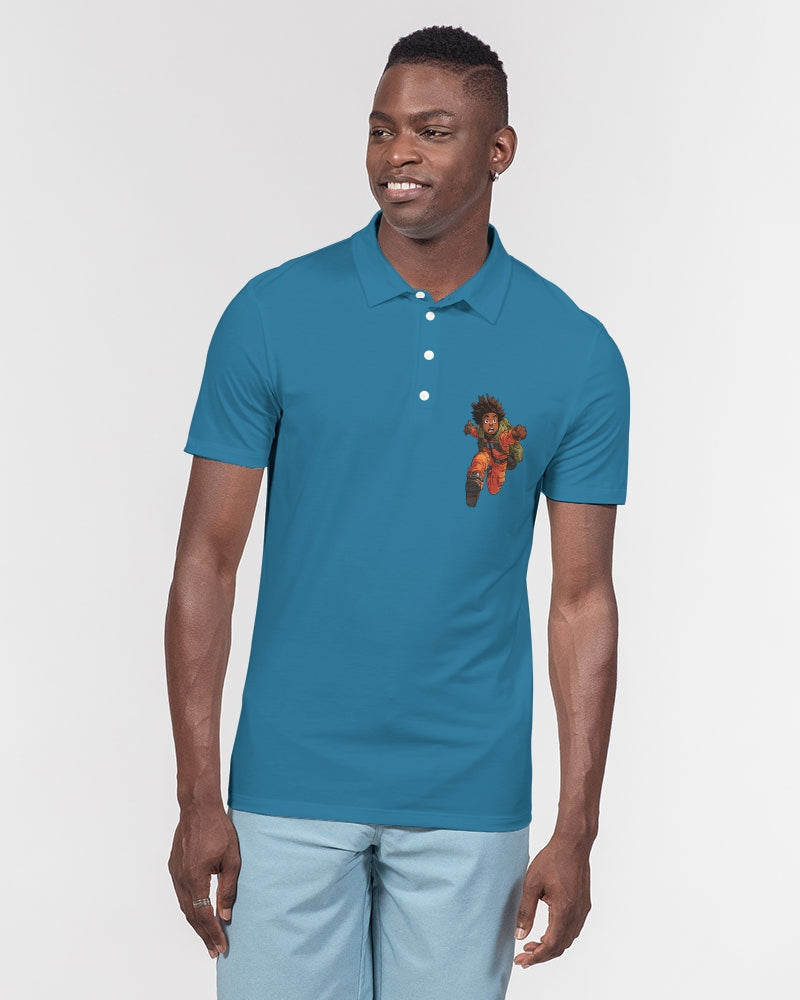 Get to The Chopper Men's Slim Fit Short Sleeve Polo