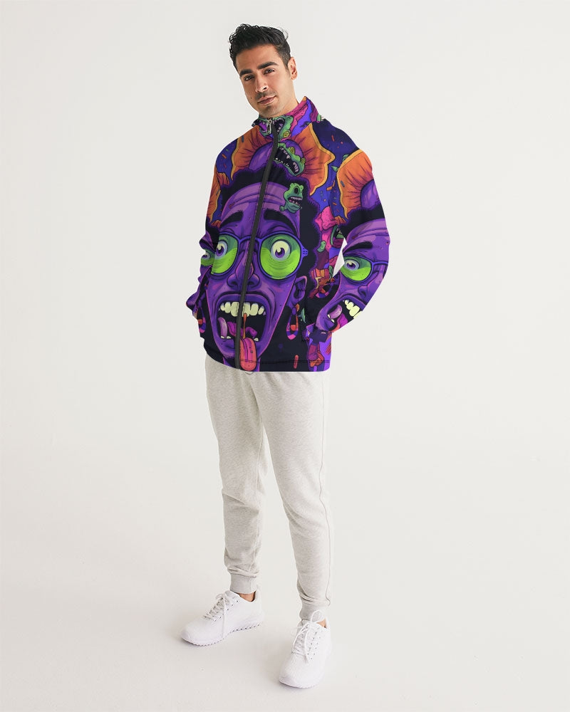 Purple Verse Men's Windbreaker