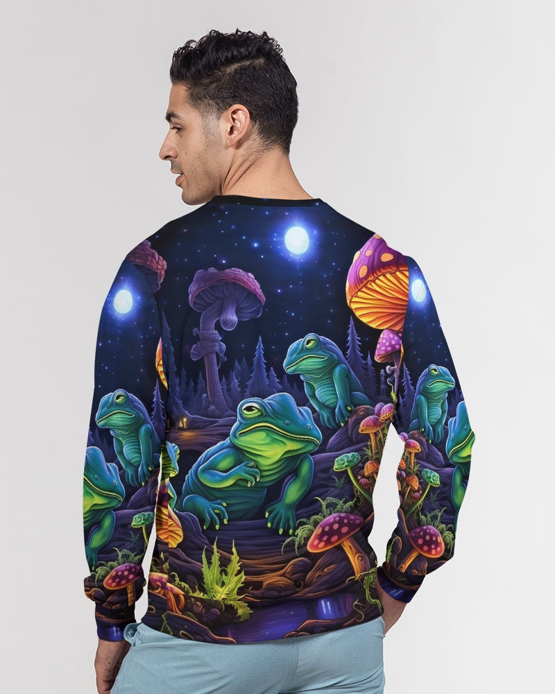 Wonder Light Men's Classic French Terry Crewneck Pullover