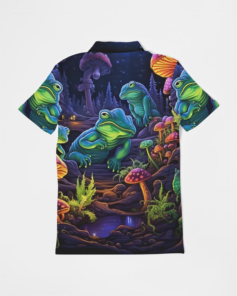 Wonder Light Men's Slim Fit Short Sleeve Polo