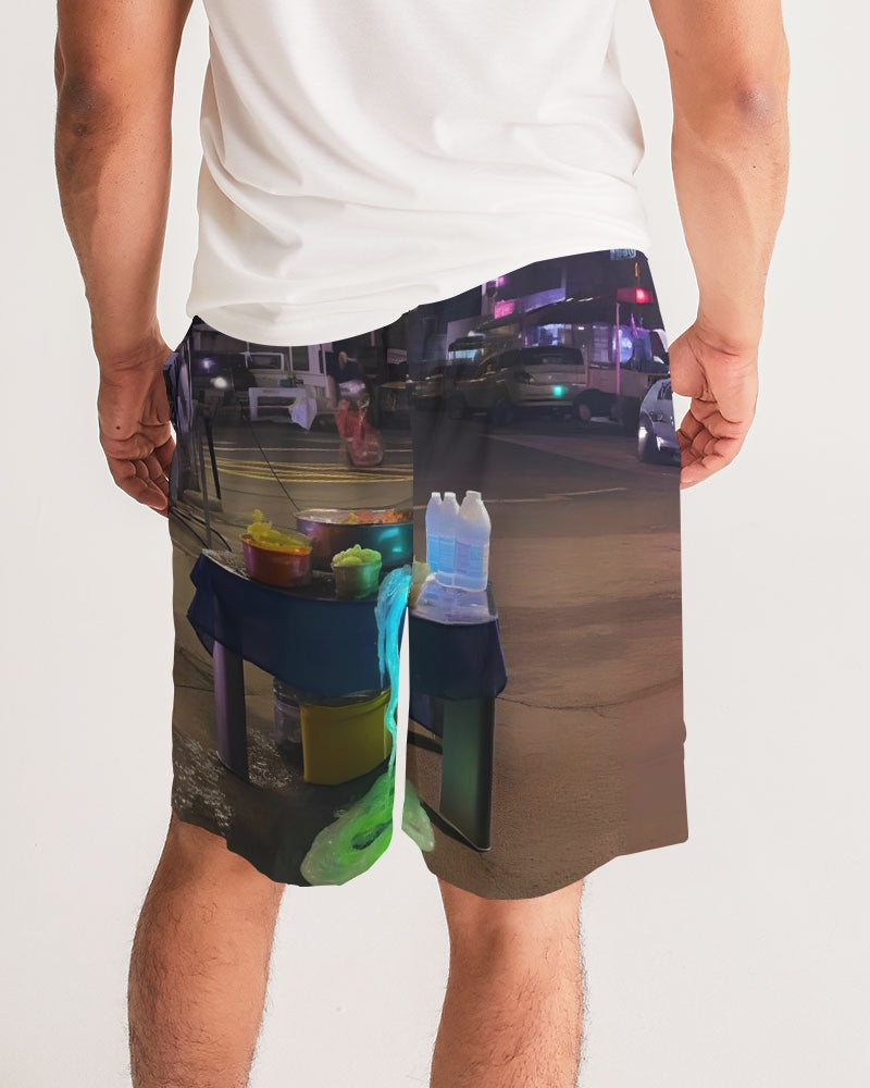 Market Night Men's Jogger Shorts