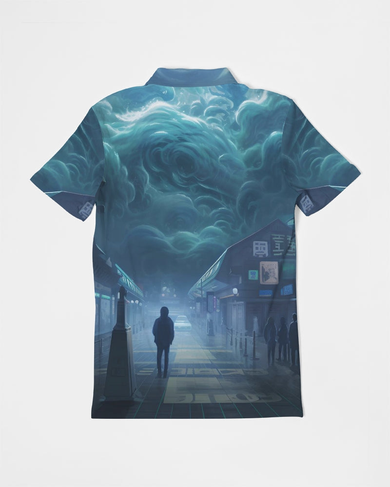 Seoul #02 Men's Slim Fit Short Sleeve Polo