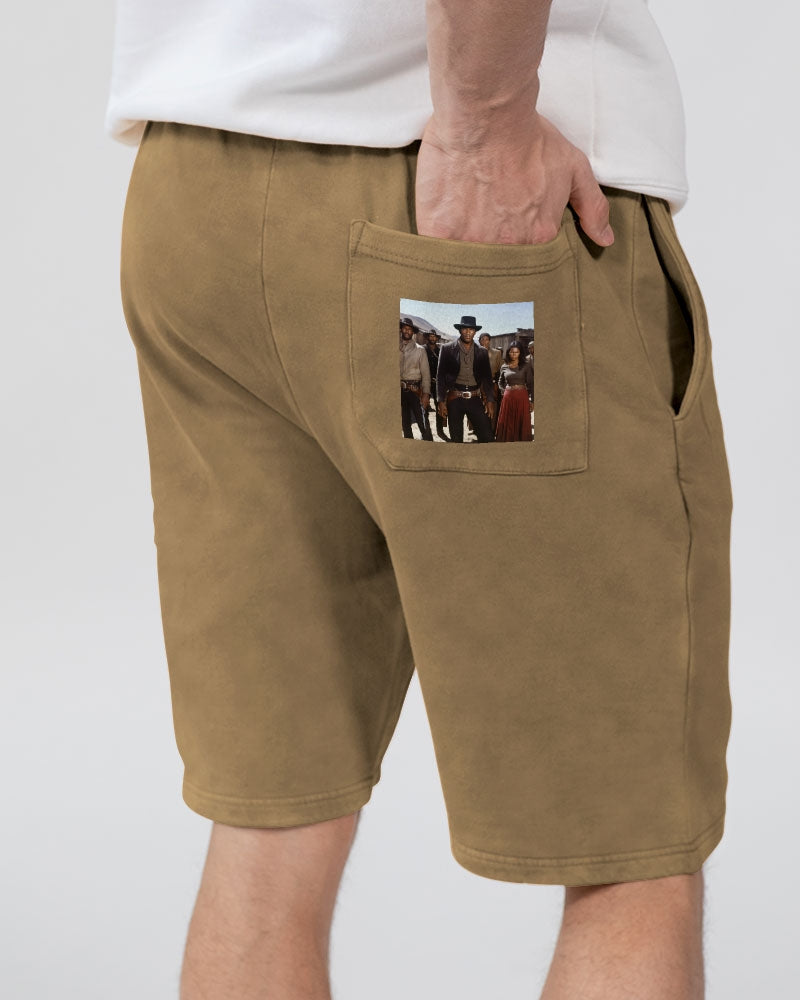 Cowboys and Spaceships Unisex Vintage Shorts | Lane Seven