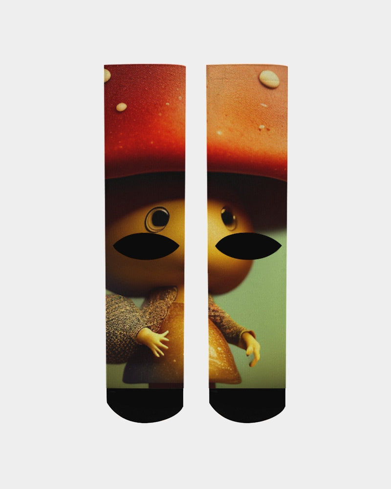 Mushroom Man Men's Socks