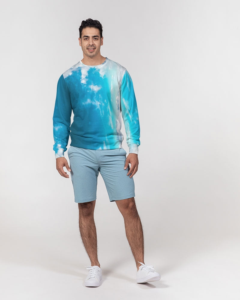 Ozone Men's Classic French Terry Crewneck Pullover