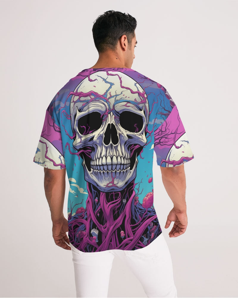 Skull Blossom Men's Premium Heavyweight Tee