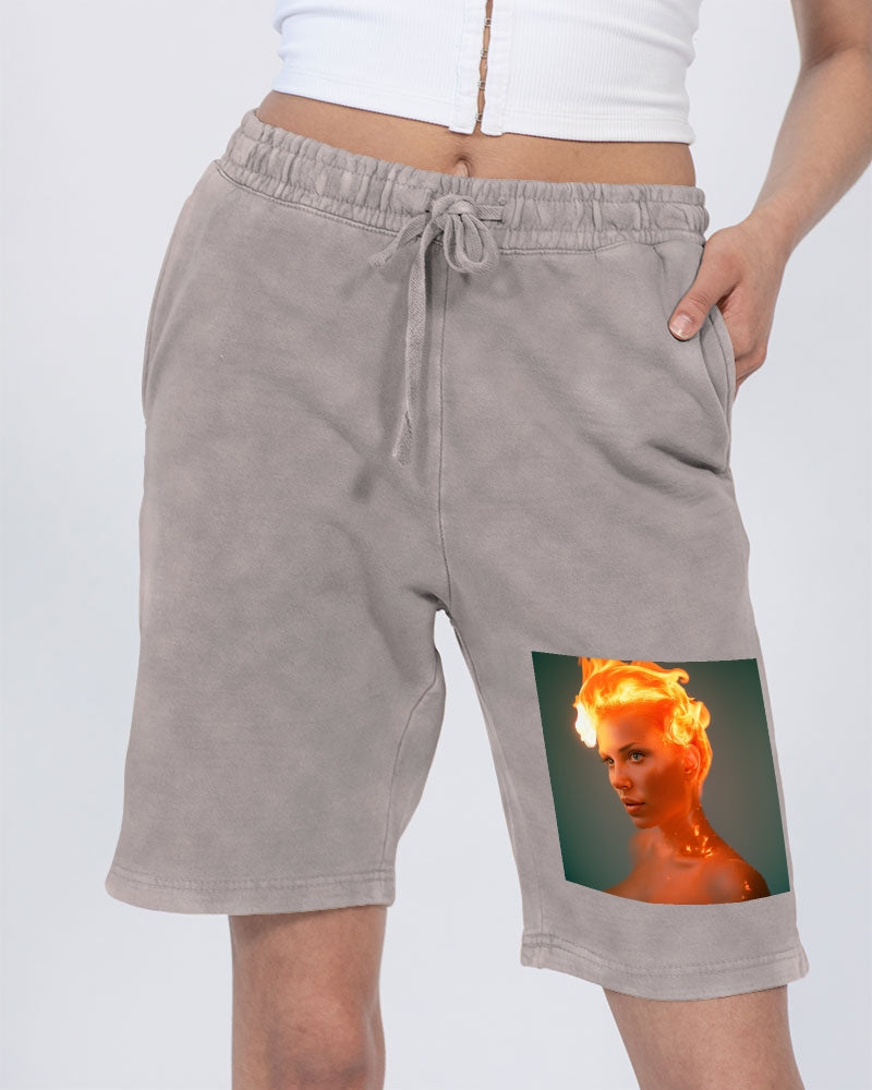 Twin Flame Unisex Vintage Shorts | Lane Seven
