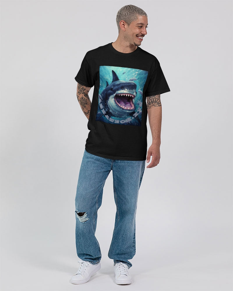 Shark Bite Unisex Ultra Cotton T-Shirt | Gildan
