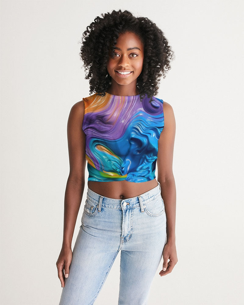 Candy Paint Women's Twist-Front Tank